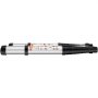VEVOR Telescoping Ladder, 10.5 FT Aluminum One-button Retraction Collapsible Extension Ladder, 375 LBS Capacity with Non-slip Feet, Portable Multi-purpose Compact Ladder for Home, RV, Loft, ANSI Liste