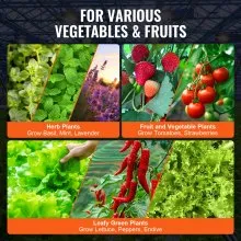 Sistema hidropónico VEVOR DWC, 5 galones, 8 cubos, cubo de cultivo de agua profunda, kit de cultivo hidropónico con bomba, piedra de aire y dispositivo de nivel de agua, para verduras de hoja interior/exterior