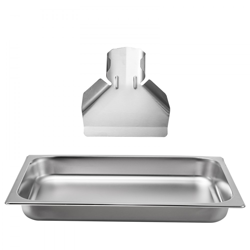 VEVOR Calentador de alimentos para papas fritas de 110 V, 22 x 13 pulgadas, lámpara de calor para papas fritas de 1000 W, calentador de lámpara de calor de acero inoxidable 86-185?, calentador de alimentos para papas fritas, lámpara de calor comercial para pollo frito