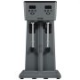 Batidora VEVOR de doble cabezal con controles digitales y varillas mezcladoras de acero inoxidable.