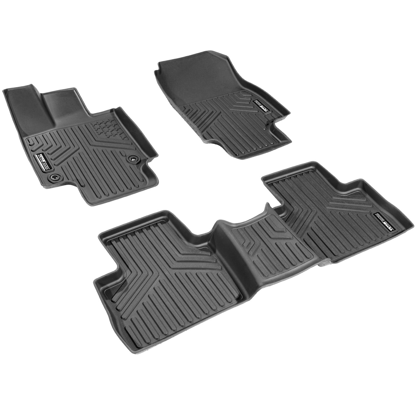 Alfombrillas para automóvil compatibles con Toyota RAV4 (no para modelos híbridos ni Prime) 2019-2024