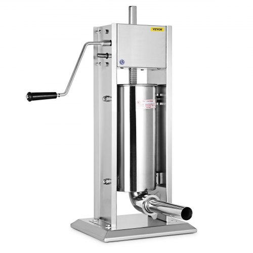 VEVOR Embutidora De Salchichas Vertical Acero Inoxidable Dos Velocidades