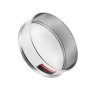 VEVOR Flour Sieve Fine Mesh, 12 Mesh Flour Sifter, 304 Stainless Steel Fine Mesh Sifter Food-grade, Dia. 12.6" Fine Mesh Strainers for Baking, 5 Sizes Mesh hole for Mungbean, Rice, Flour, Pearl Powder