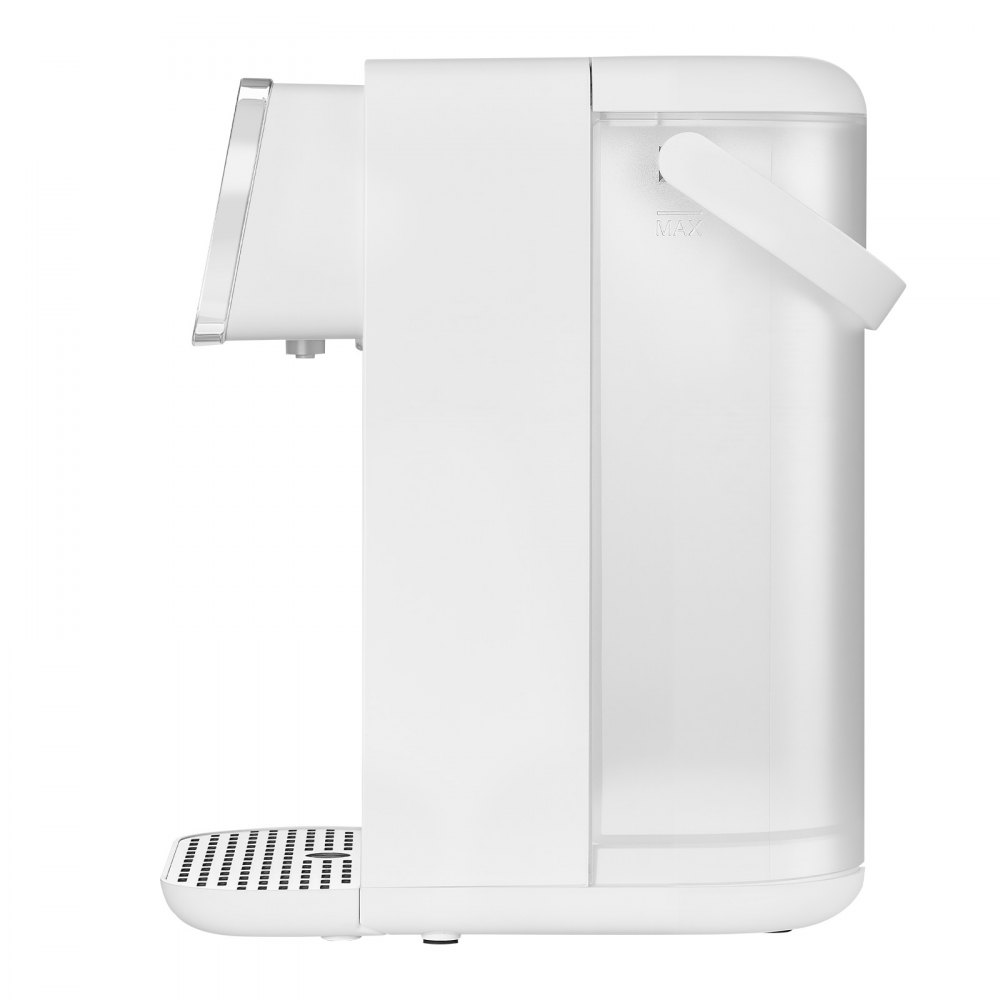 Dispensador de agua caliente instantánea VEVOR, dispensador de agua hirviendo de sobremesa con 7 temperaturas y 7 volúmenes de agua ajustables, depósito de agua extraíble de 3,5 litros (118 oz), calentamiento rápido con pantalla táctil y bloqueo infantil para el hogar