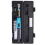 Llave dinamométrica digital VEVOR en estuche negro con vasos y accesorios.