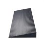 VEVOR Rampa de Umbral Cortable Altura de 4 cm Rampa de Goma Antideslizante para Silla de Ruedas Ancho de 90cm Carga de 15 t Rampa de Acceso Antideslizante Banda Adhesiva Doble Cara para Entrada Puerta