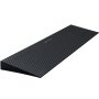 VEVOR Rampa de Umbral Cortable Elevación Sólida de 3 cm Rampa de Goma para Silla de Ruedas Ancho de 90cm Carga de 15 t Rampa de Acceso Antideslizante Banda Adhesiva Doble Cara para Entrada Puerta Baño