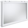 Ventana de concesión VEVOR de 152 x 91 cm, de aleación de aluminio, para servicio de food trucks, con ventanas de elevación vertical, puerta abatible y gancho de arrastre, con una inclinación de hasta 28 °C para food trucks y remolques de concesión.