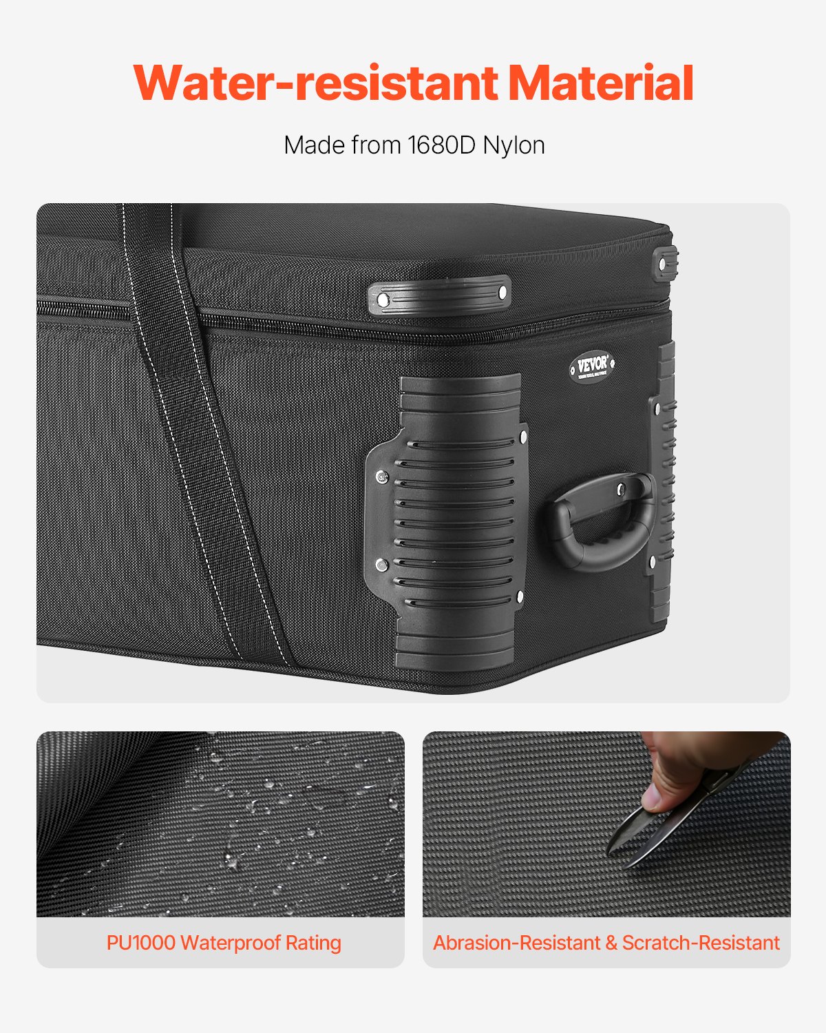 Estuche con ruedas para equipo de estudio, 39,37 x 14,96 x 12,60 pulgadas, bolsa de transporte para cámara con ruedas