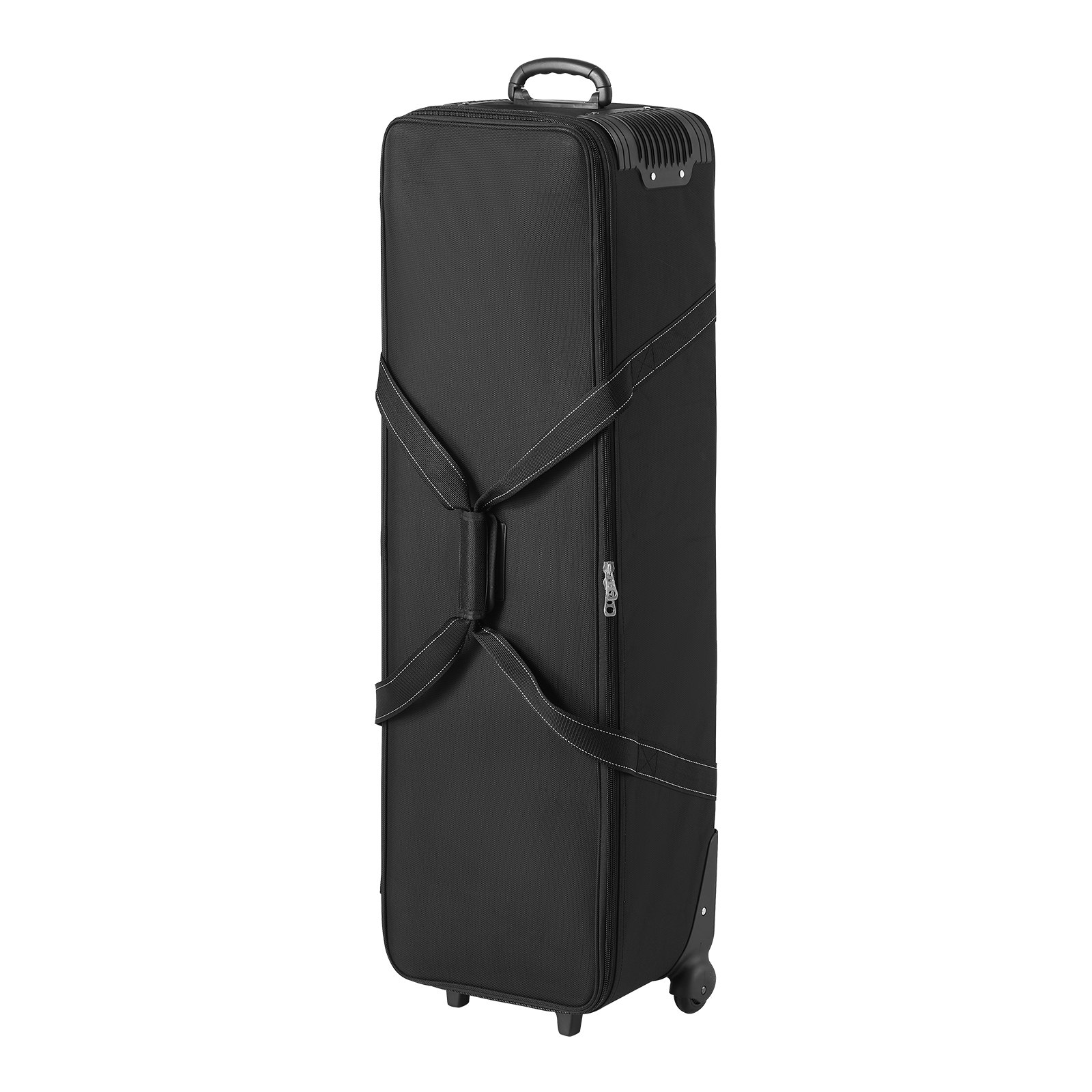Estuche con ruedas para equipo de estudio, 39,37 x 14,96 x 12,60 pulgadas, bolsa de transporte para cámara con ruedas