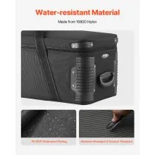 Estuche con ruedas para equipo de estudio, 51,57 x 14,37 x 14,96 pulgadas, bolsa de transporte con ruedas para cámara