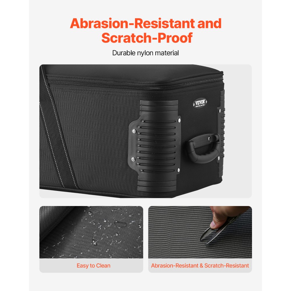 Maletín con ruedas VEVOR para equipo de estudio (118 x 37 x 30 cm), con ruedas y compartimento acolchado para cámaras, ideal para soportes de iluminación, trípodes y telescopios.