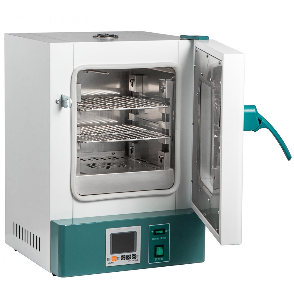 VEVOR Incubadora de laboratorio 20L Incubadora de bacterias RT-65 ℃ Incubadora digital científica PID Control de temperatura Incubadora de laboratorio microbiológico para cultivo bacteriano Germinació