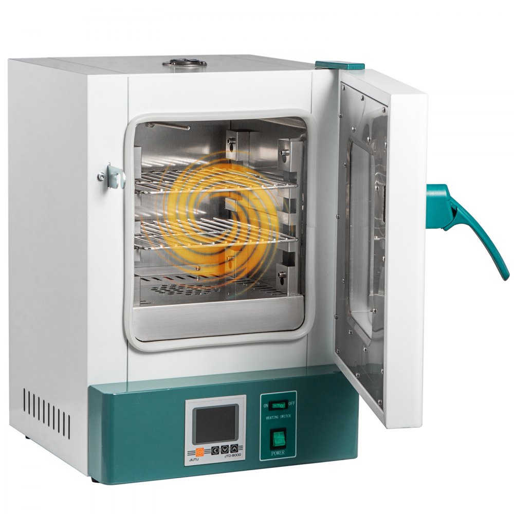 VEVOR Incubadora de laboratorio 20L Incubadora de bacterias RT-65 ℃ Incubadora digital científica PID Control de temperatura Incubadora de laboratorio microbiológico para cultivo bacteriano Germinació