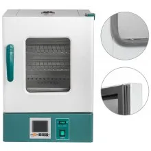 VEVOR Incubadora de laboratorio 20L Incubadora de bacterias RT-65 ℃ Incubadora digital científica PID Control de temperatura Incubadora de laboratorio microbiológico para cultivo bacteriano Germinació