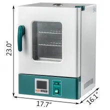 VEVOR Incubadora de laboratorio 20L Incubadora de bacterias RT-65 ℃ Incubadora digital científica PID Control de temperatura Incubadora de laboratorio microbiológico para cultivo bacteriano Germinació