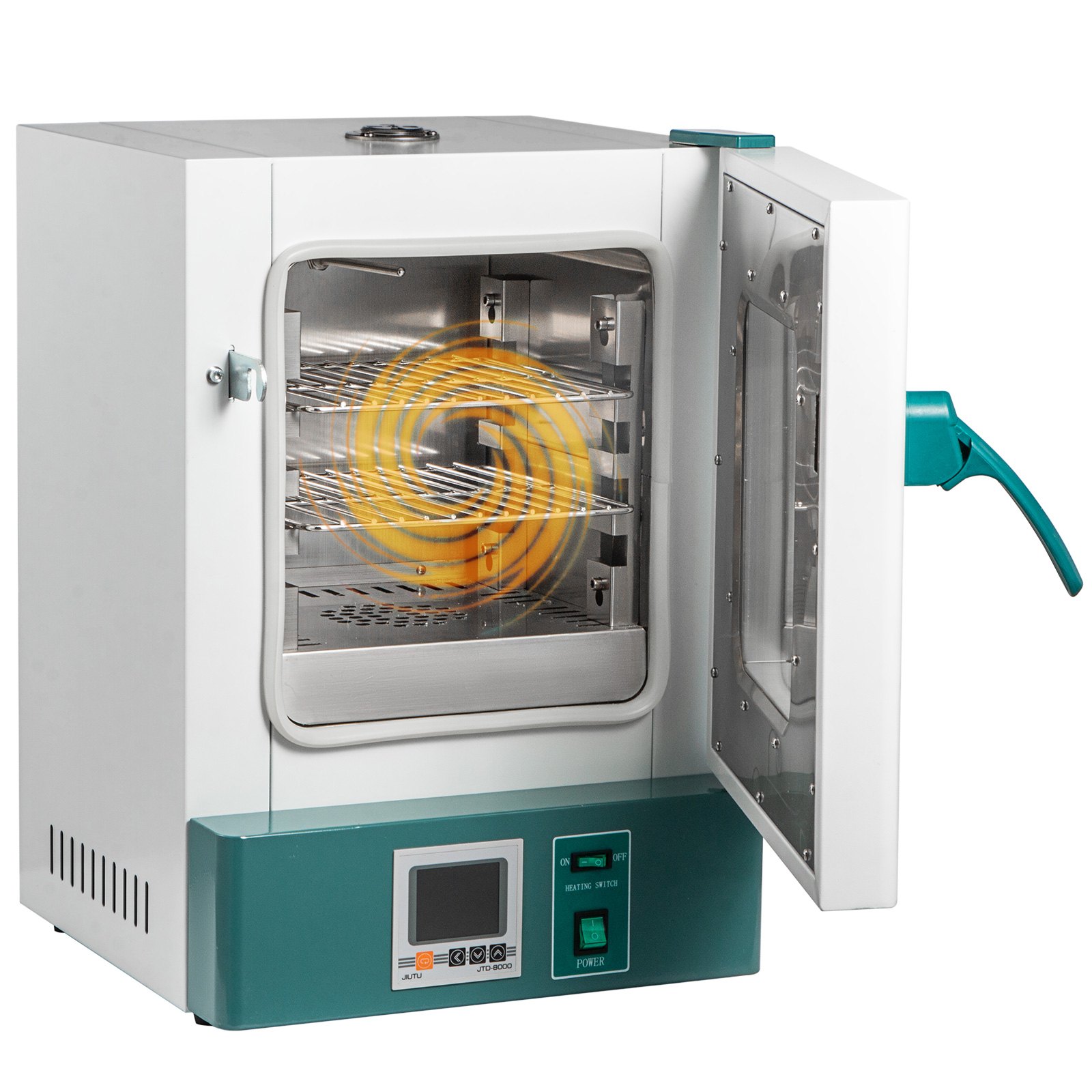 VEVOR Incubadora de laboratorio 20L Incubadora de bacterias RT-65 ℃ Incubadora digital científica PID Control de temperatura Incubadora de laboratorio microbiológico para cultivo bacteriano Germinació