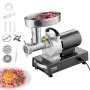 Picadora de carne VEVOR, picadora de carne eléctrica de 9 lb/min con cuchilla y placa de molienda, máquina para hacer salchichas, picadora de carne comercial de acero inoxidable para cocina, restaurante, carnicería