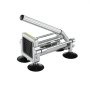 Cortador de papas fritas VEVOR, rebanador de papas con cuchillas de acero inoxidable de 1/2", 3/8" y 1/4", cortador manual de papas con ventosas, ideal para papas, papas fritas, pepinos, verduras y zanahorias.