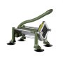 Cortador de papas fritas VEVOR, cortador de papas con cuchilla de acero inoxidable de 1/2 pulgada, cortador manual de papas con ventosas, ideal para papas, papas fritas, pepinos, verduras y zanahorias.