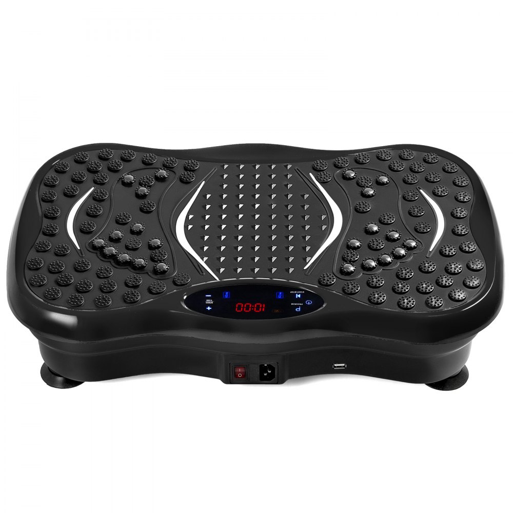 Plataforma de placa de vibración, máquina de entrenamiento físico para ejercicio de cuerpo completo, reproductor de música
