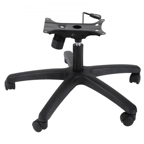 VEVOR Placa Inferior Silla Oficina para Trabajo Pesado 5 Ruedas Debajo Asiento