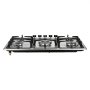 Estufa de gas VEVOR de 30 pulgadas, estufa de gas integrada de 5 quemadores, máx. 12250 BTU NG/LPG, cocina de gas natural de acero inoxidable convertible, con protección de termopar para camping, RV, apartamento