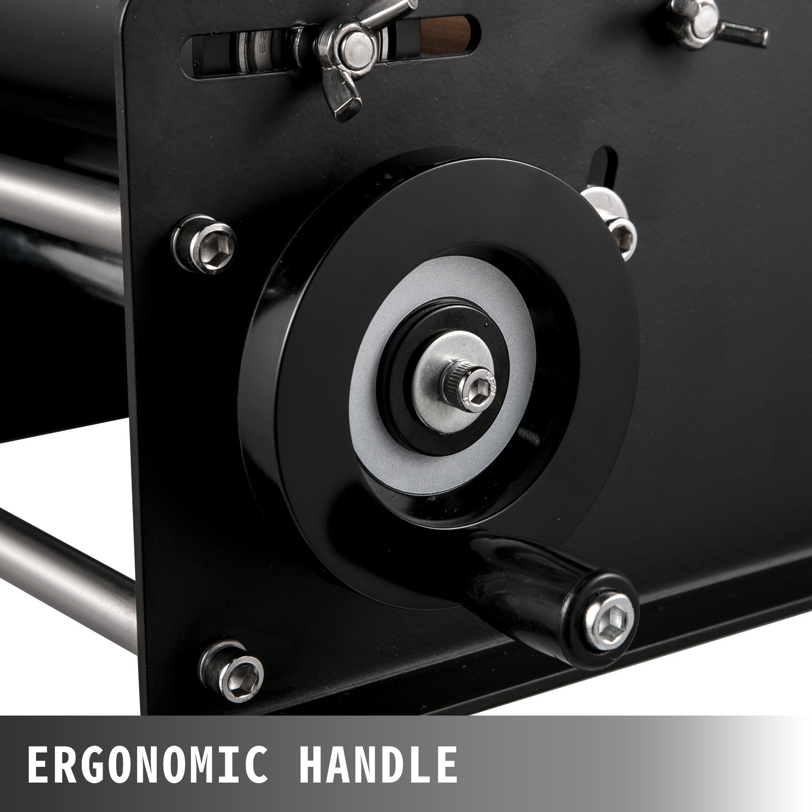 Etiquetadora de botellas redondas VEVOR MT-30, aplicador de etiquetas manual, 20-40 piezas/min, máquina aplicadora de etiquetas de botellas de 26-130 mm de ancho de etiqueta, etiquetadora de botellas de cerveza para botellas redondas