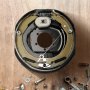 VEVOR Electric Trailer Brake Assembly, 12" x 2", 1 Pair Self-Adjusting Electric Brakes Kit for 7000 lbs Axle, 5-Hole Mounting, Backing Plates for Braking System Part Replacement (1 Right + 1 Left)