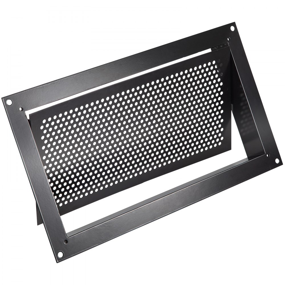 VEVOR Ventilación para Inundaciones de 465x260x50 mm en la Pared Ventilación para Inundaciones de Cimientos para Reducir Daños a los Cimientos y el Riesgo de Inundaciones en Espacios de Acceso, Negro