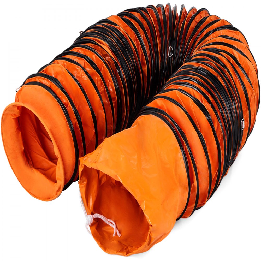 Manguera de PVC Flexible de 7,6 M para Ventilador de Escape de Diámetro 203 mm