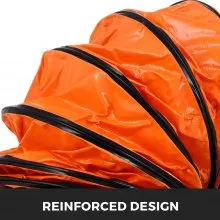 Manguera de PVC Flexible de 7,6 m para Ventilador de Escape de Diámetro 250 mm