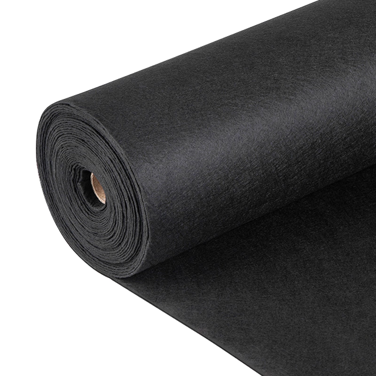 VEVOR Garden Weed Barrier Fabric, 8OZ Heavy Duty Geotextile Landscape Fabric, 10ft x 100ft No tejido Weed Block Gardening Mat para cubierta de suelo, tela de control de malezas, paisajismo, contrapiso, negro