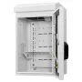VEVOR Outdoor Electrical Box, Cold-Rolled Steel, Electrical Junction Box with Thermostat and Fan, Rain Hood, Ventilated Design, IP65 Waterproof Hinged Enclosure, Wall/Pole Mounted, 16 x 12 x 8 in