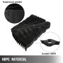 VEVOR Geo Grid Ground Grid 9x17 ft, Geo Cell Grid 4 pulgadas de grosor, Grava Grid HDPE Material, Ground Stabilization Grid 1885 LBS per Sq, Resistencia a la tracción Gravel Ground Grid para pendientes, jardín