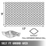 VEVOR Geo Grid Ground Grid 9x17 ft, Geo Cell Grid 4 pulgadas de grosor, Grava Grid HDPE Material, Ground Stabilization Grid 1885 LBS per Sq, Resistencia a la tracción Gravel Ground Grid para pendientes, jardín