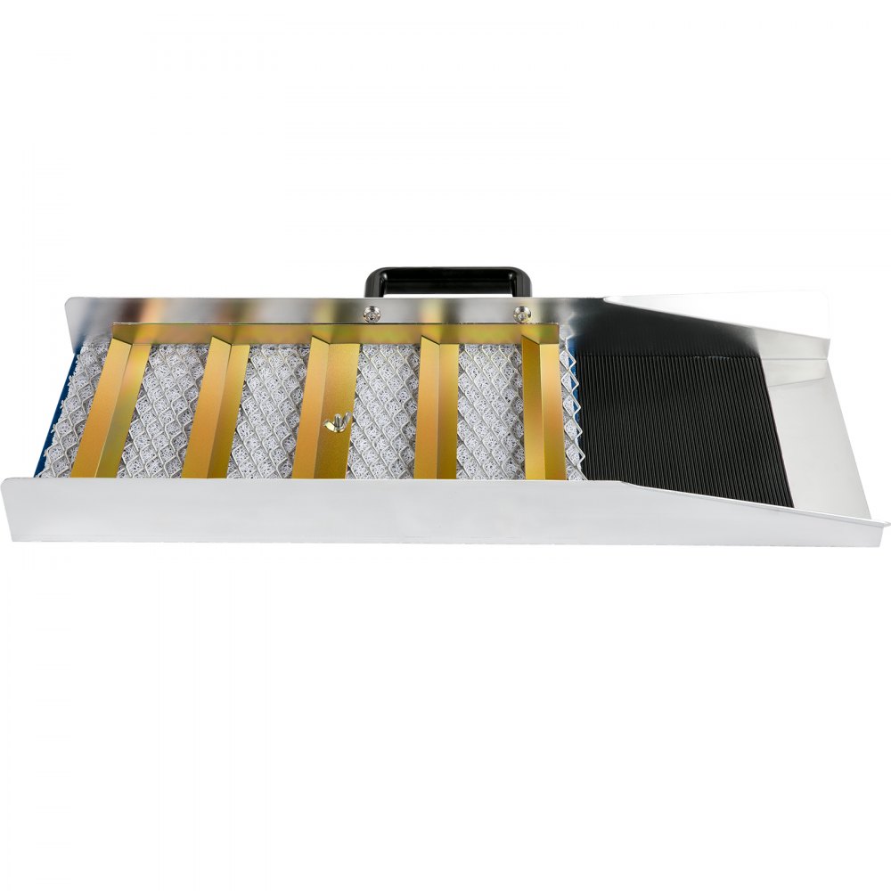 Caja de esclusa de aleación de aluminio VEVOR, mini cajas de esclusa compactas de 24 pulgadas para oro, equipo de esclusa de oro liviano, cajas de esclusa portátiles con musgo de minero, río, arroyo, exploración de oro, prospección, dragado