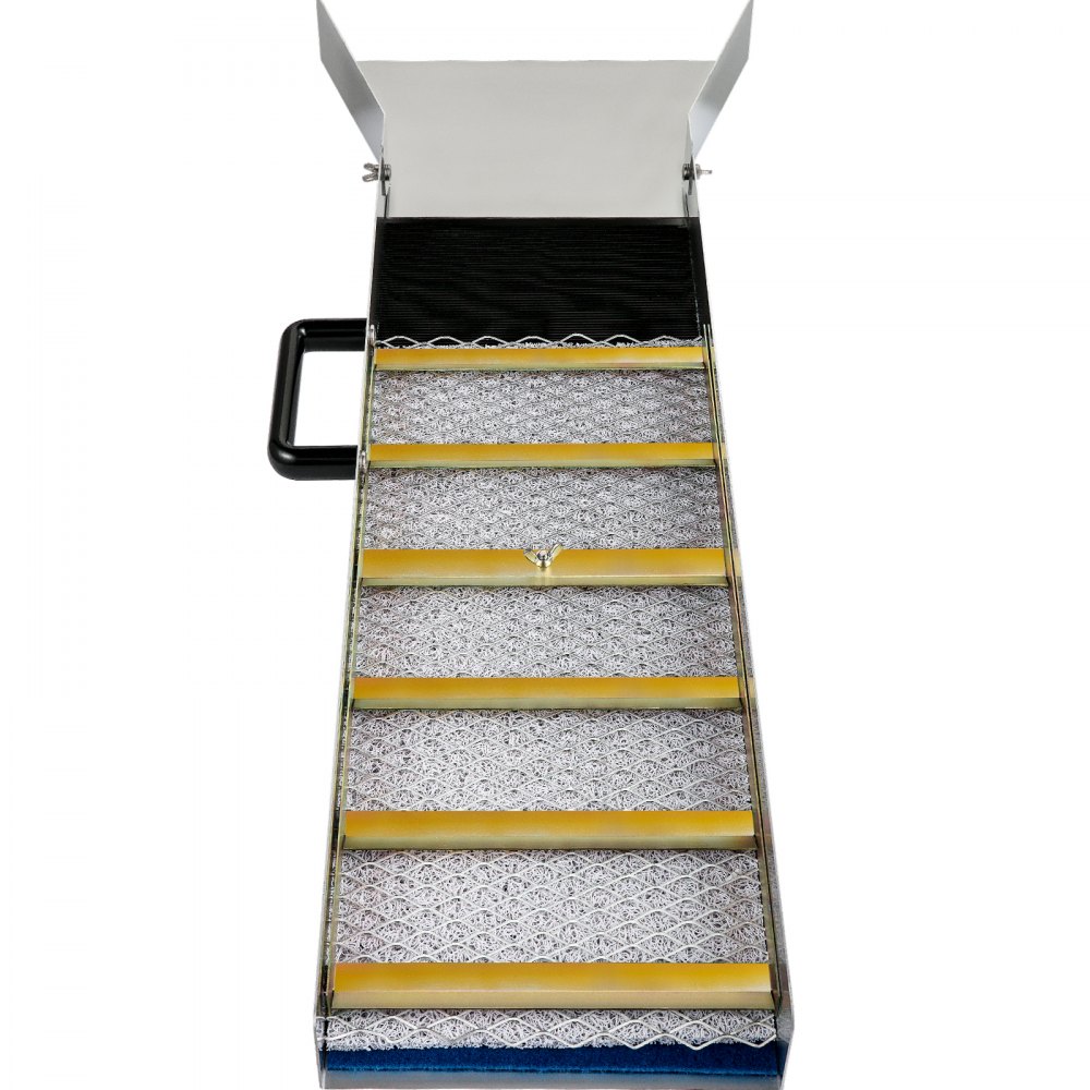 Caja de esclusa de aleación de aluminio VEVOR, mini cajas de esclusa compactas de 36 pulgadas para oro, equipo de esclusa de oro liviano, cajas de esclusa portátiles con musgo de minero, río, arroyo, exploración de oro, prospección, dragado