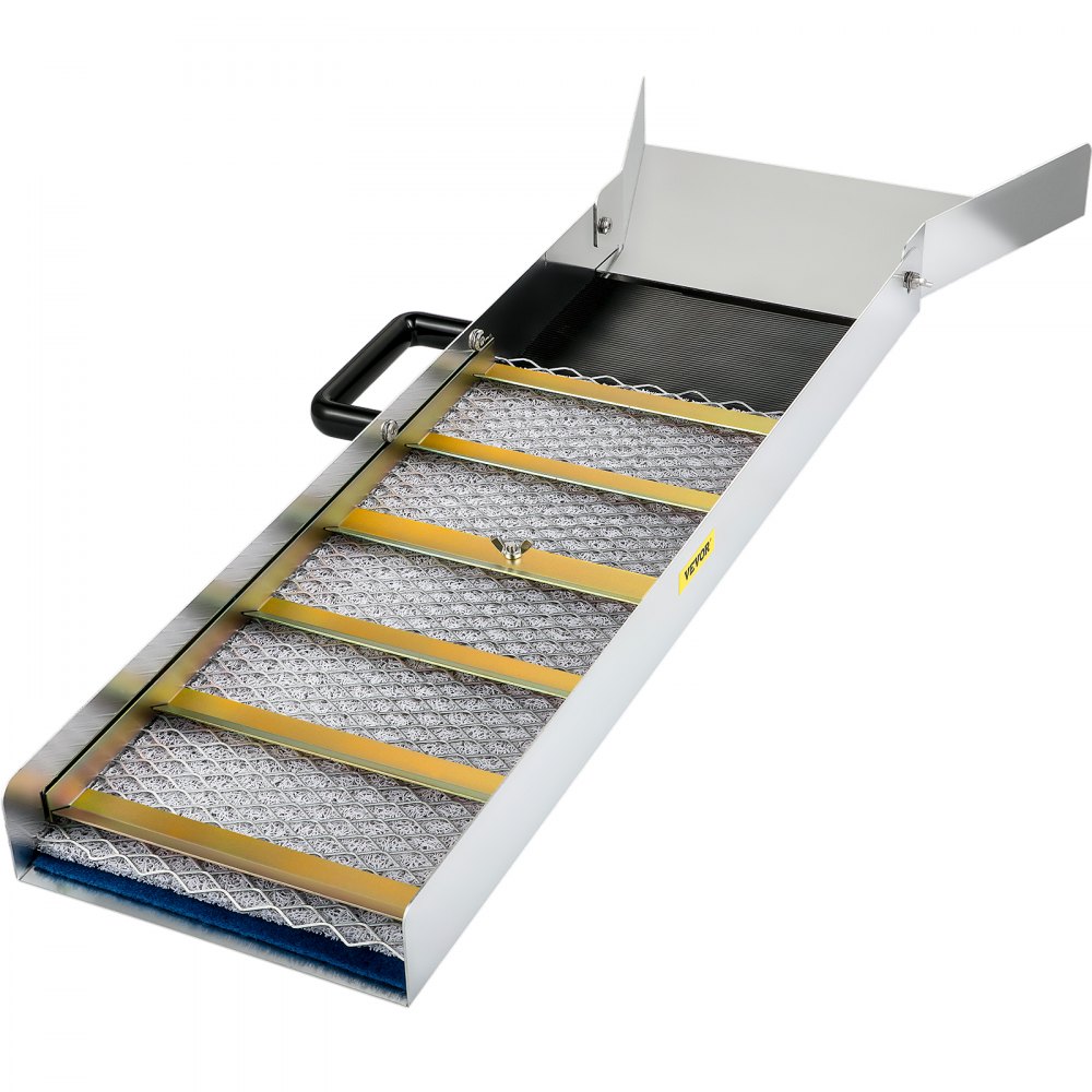 Caja de esclusa de aleación de aluminio VEVOR, mini cajas de esclusa compactas de 36 pulgadas para oro, equipo de esclusa de oro liviano, cajas de esclusa portátiles con musgo de minero, río, arroyo, exploración de oro, prospección, dragado