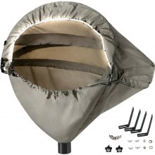 VEVOR Capucha para sierra ingletadora, solución de polvo iluminada de 5000 L para sierras ingletadoras, recolección de polvo Chop Shop con luz de 110 V, colector de polvo compatible con todas las sierras ingletadoras, orificios para accesorios, bolsa de transporte