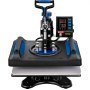 Máquina de prensado térmico VEVOR con pantalla digital y mango ergonómico.