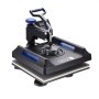 Prensa térmica VEVOR con mango ergonómico y pantalla digital de temperatura.