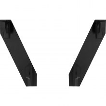 VEVOR Soportes de montaje para tractor Soporte superior de 1 1/4" Soldadura en adaptador de acoplamiento rápido Tractores de carga Accesorios de soporte inferior de 4/5" Par de soportes de montaje para accesorios de tractor delantero John Deere