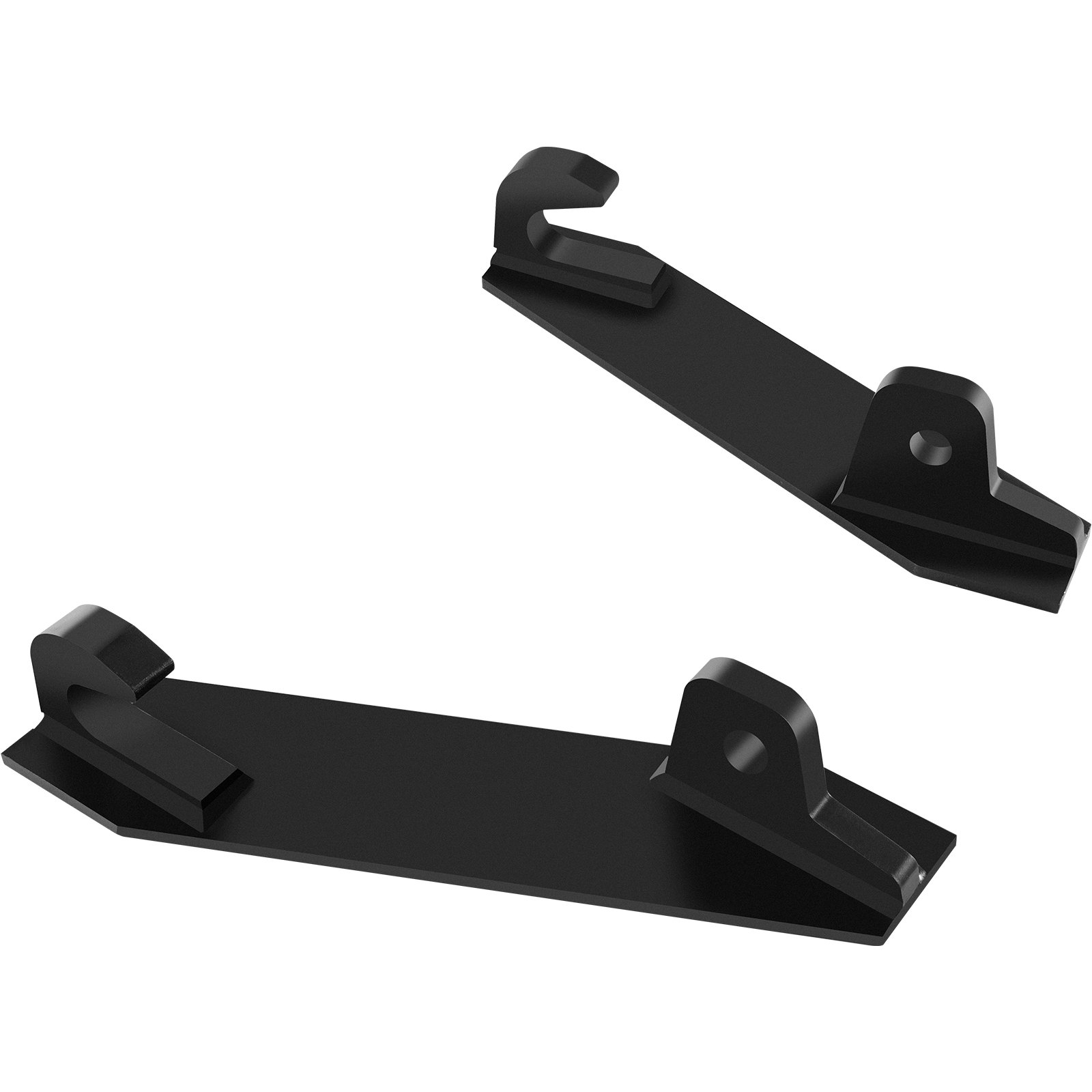 Soportes de montaje para tractores VEVOR, soporte superior de 1 1/4", adaptador de conexión rápida para soldar, cargadores, tractores, soporte inferior de 4/5", par de soportes de montaje, compatibles con accesorios delanteros para tractores John Deere.