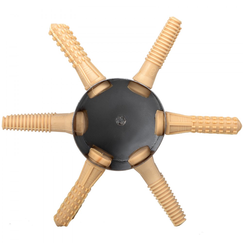 VEVOR Accesorio para taladro desplumador de pollo, taladro de acero inoxidable, máquina desplumadora de plumas de pollo con 18 dedos, máquina para desplumar aves de corral con vástago de 0,4 pulgadas para asar, ganso, pato, pavo