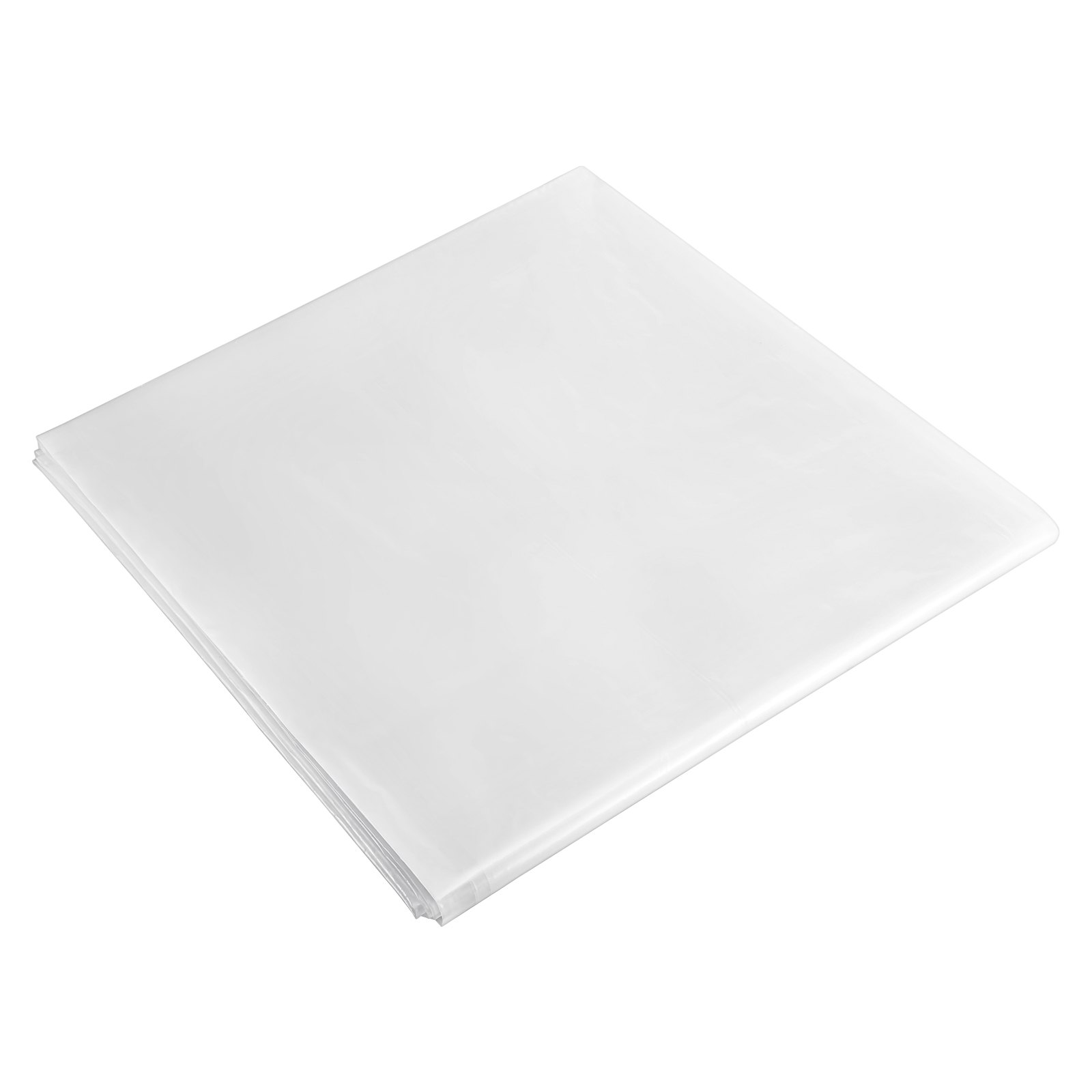 VEVOR Láminas de plástico para invernadero, 25 x 25 pies, película transparente para invernadero de 6 mil de espesor, película de polietileno resistente a los rayos UV por 4 años, para jardinería, agr