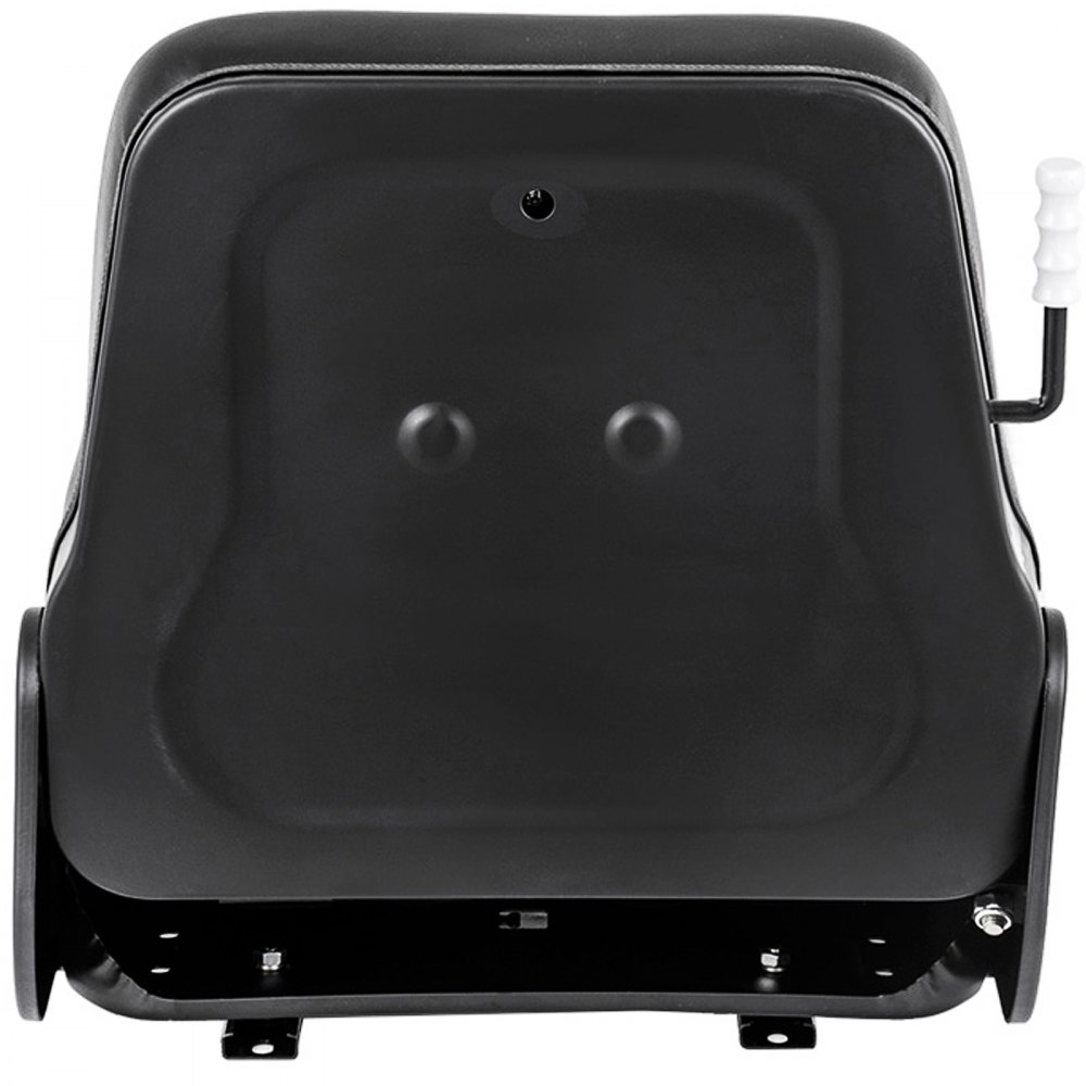 Asiento de carretilla elevadora VEVOR negro con palanca de ajuste en el lado derecho
