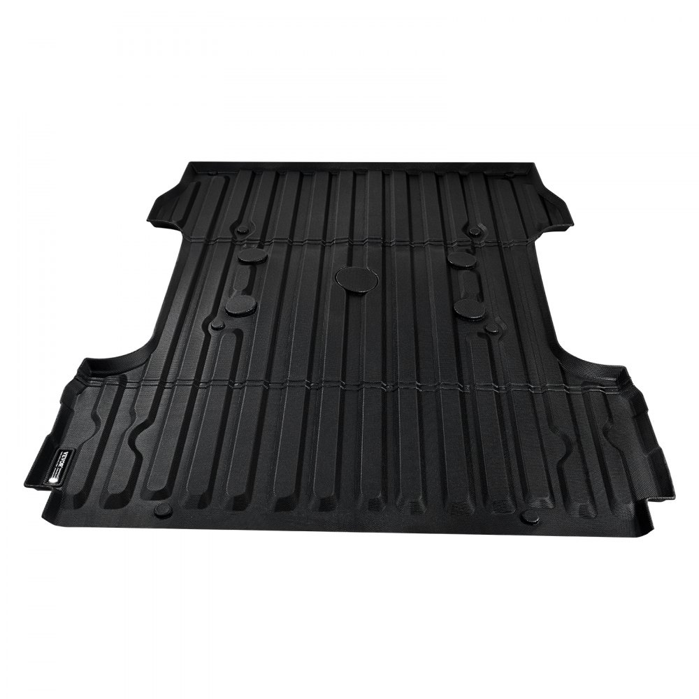 VEVOR - Alfombrilla para caja de camioneta, compatible con Ford F250/F350 2017-2024, de TPE, apta para cajas de 2 m, gruesa y resistente, ideal para proteger contra todo tipo de clima y evitar resbalones.