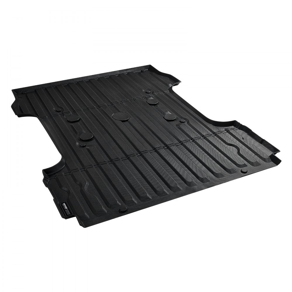 VEVOR - Alfombrilla para caja de camioneta, compatible con Ford F250/F350 2017-2024, de TPE, apta para cajas de 2 m, gruesa y resistente, ideal para proteger contra todo tipo de clima y evitar resbalones.