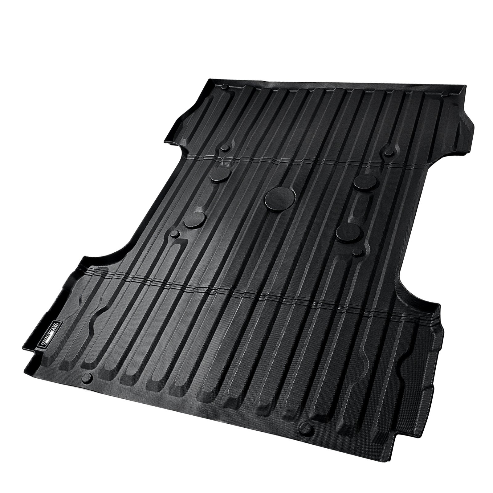VEVOR - Alfombrilla para caja de camioneta, compatible con Ford F250/F350 2017-2024, de TPE, apta para cajas de 2 m, gruesa y resistente, ideal para proteger contra todo tipo de clima y evitar resbalones.